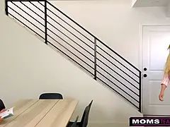 MILF Maid Aiden Ashley Moans to Stepson, Fuck My Wet Pussy Harder You Little Perv!