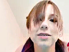 Amateur, Tir de sperme, Petite femme, Réalité, Adolescente