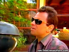 In den arsch, Blondine, Orgie, Vintage