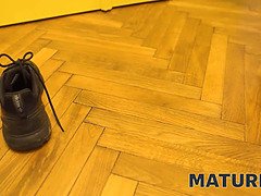 エロ熟女, 熟年, 母, オマンコ, 剃毛, 息子, 義母, ストッキング