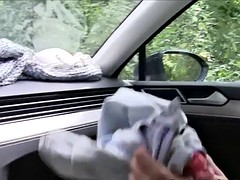 Czech amateur cheater fucks stranger in public