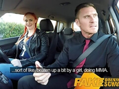 Amateur, Grosse bite, Britannique, Voiture, De plein air, Pov, Réalité, Rousse roux