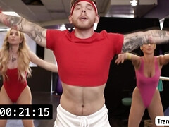 Anal, Tetas grandes, Garganta profunda, Anilingus, Transexual, Trio