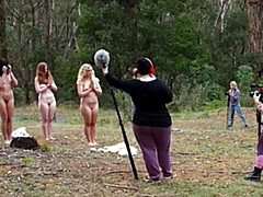 Derrière les coulisses, Gros seins, Fétiche, Poilue, Lesbienne, Naturelle, De plein air, Fête