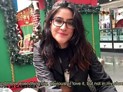 Amateur, Culo grande, Hembra, Latina, Público, Solo, Tatuaje, Calientapollas