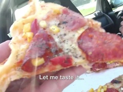 Pounding the Pizza Delivery Girl