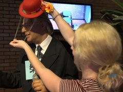 Enthousiasteling, Badkamer, Vies, Vriendin, Groep, Slipje, Kut duiken, Roken