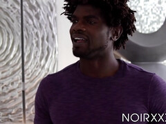 Schwarz, Blasen, Spermaladung, Kehlenfick, Schwanz, Schwul, Hardcore, Interrassisch