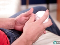 Mooie dikke vrouwen, Bruinharig, Mollig, Sperma, Sperma shot, Handbeurt, Hd, Natuurlijke tieten