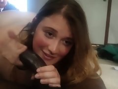Leie, Blondine, Blasen, Hd, Interrassisch, Pov
