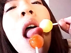 18 ans, Asiatique, Nourriture, Élève, Étudiant, Adolescente, Uniforme, Bizarre