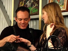 Bondage discipline sadomasochisme, Blond, Diep in de keel, Hd, Tepels, Orgasme, Tatoeage, Tieten likken