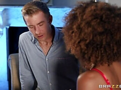 Kont, Bruinharig, Bedriegen, Stel, Hakken, Natuurlijke tieten, Tatoeage, Tieten likken