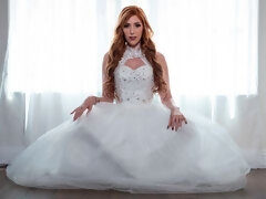 Arsch, Blasen, Hundestellung, Kleid, Handjob, Milf, Rotschopf