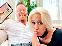 Grosser arsch, Grosser schwanz, Grosse titten, Blondine, Blasen, Hundestellung, Strümpfe, Jungendliche (18+)