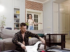 18 años, Culo, Lamer culo, Morena, Ffm, Anilingus, Ruso, Trio