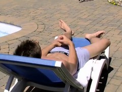 Homosexuelle, Hd, Masturbation, De plein air, Solo