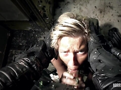 In den arsch, Blondine, Braunhaarige, Extrem, Fetisch, Monster, Pov, Rau