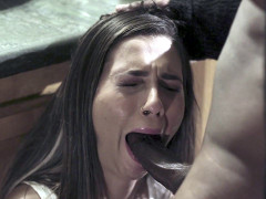 Grosse bite, Noire, Sucer une bite, Brunette brune, Interracial, Cuisine