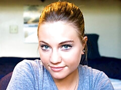 Good hard missionary pose fuck session with a brunette Brandi Belle