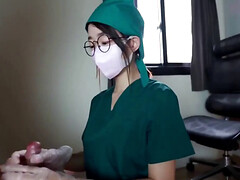 Asiatisch, Grosser arsch, Blasen, Schwanz