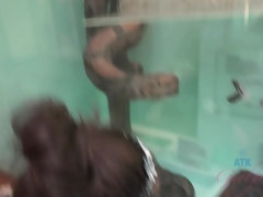 お尻, 中出し, 彼女, 剃毛, ガリガリ, ストリッピング, いじめ, オッパイの