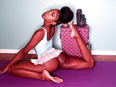 茶髪の, 黒人, 異人種間, レズビアン, 下着, ストリッピング, おもちゃ, ウェブカメラ