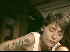 車, フランス人, レズビアン, タトゥー