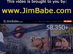 18, イギリス人, 茶髪の, ヨーロピアン, オナニー, 一人, ストッキング, オッパイの