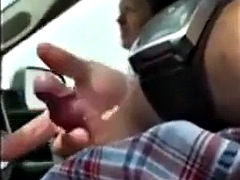 В машине, Мастурбация, На публике