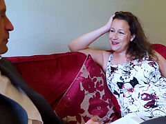 Mamada, Masturbación, Maduro, Seducido