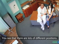 Любители, Парочка, Доктор, Собачьи, Пальцем, Ласковые ручки, Медсестра, Униформа