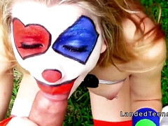 Arsch, Grosser schwanz, Blondine, Blasen, Hardcore, Hd, Öffentlich, Jungendliche (18+)