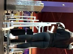 Wohlbeleibte schöne frauen, Flashen, Sporthalle, Hardcore, Latina, Spanner