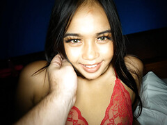 Pretty Thai amateur teen licked and fuck