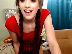 Enthousiasteling, Vingeren, Hd, Masturbatie, Roodharige vrouw, Alleen, Tieten likken, Speelgoed