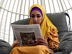 Arabisch, Grosser arsch, Grosser schwanz, Schwarz, Blasen, Hundestellung, Natürlichen titten, Jungendliche (18+)