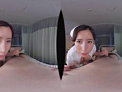 3d, フェラチオ, 手コキする, 日本人, 淫乱熟女, 看護婦, 現実, オッパイの