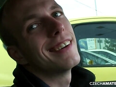 Bondage, Couple, Cocu, Tir de sperme, Fétiche, Doigter, Hard, Public