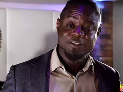 黒人, ブロンド, 巨乳な, イく瞬間, 顔射, ハードコア, 現実, 三人