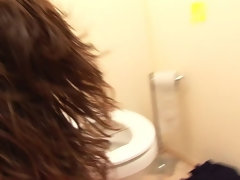 フェラチオ, 顔射, のぞき穴, 熟年, 穴開きパンティ