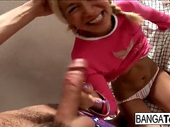 18 ans, Cul, Gorge profonde, Hard, Hd, Pigtail, Chatte, Adolescente