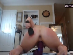 Amateur, Brunette brune, Dingue, Gode, Érotique, Fait maison, Pov, Nénés