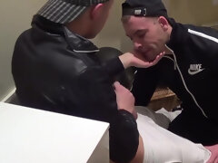 Euro lads Kader Jawell and Jordan Kiffeur love oral sex