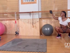 Kont, Zwart, Brits, Inshuiven, Schoenen, Alleen, Tieten likken, Speelgoed