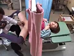 アジア人, 美女, 医者, 婦人科, 日本人, 公共