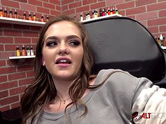 The White twins get tattoos then suck a big dick