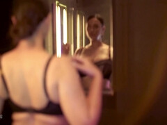 18, デカ尻, 巨乳な, ハードコア, 自家製, 自然山雀, 一人, ティーン