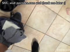 Enthousiasteling, Blond, Pijpbeurt, Tsjechisch, Handbeurt, Huisgemaakt, Masseren, Kantoor