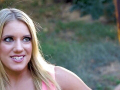 Missy Monroe ignites fiery passion with blonde allure in clash